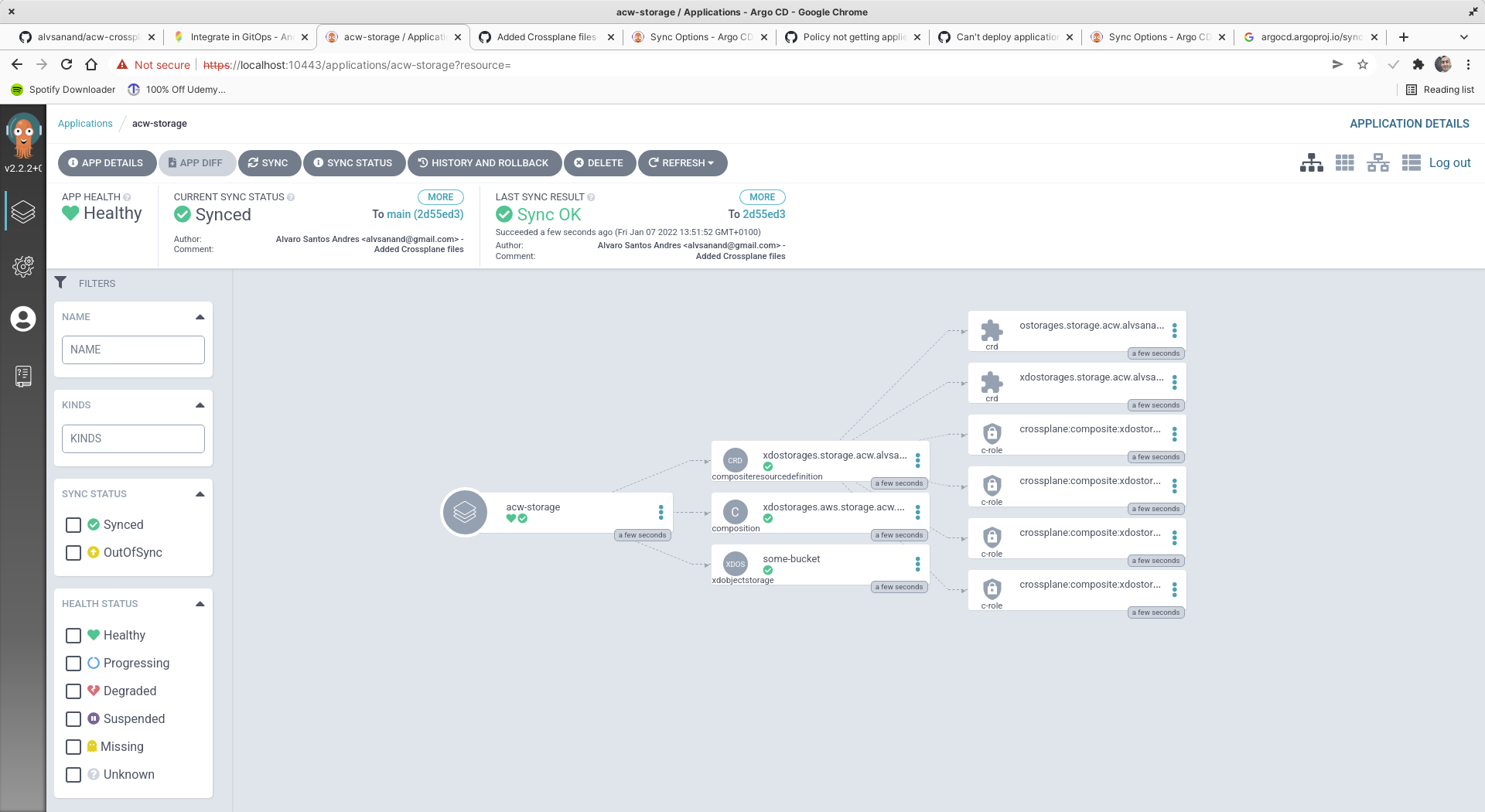 ArgoCD - Application Synced