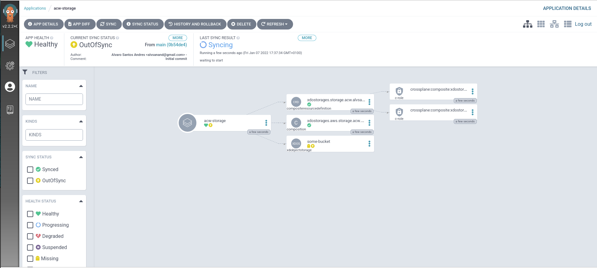 ArgoCD - Application Syncing